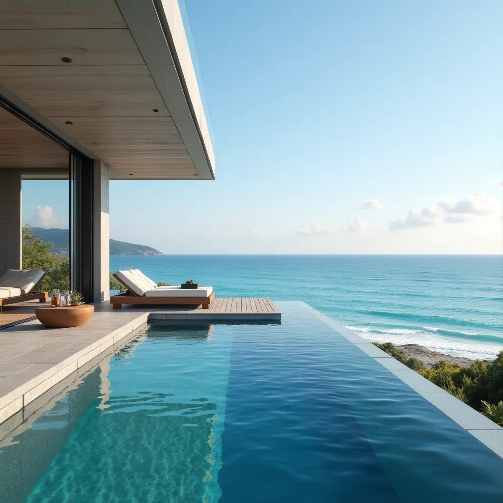Infinity Pool Overlooking Ocean