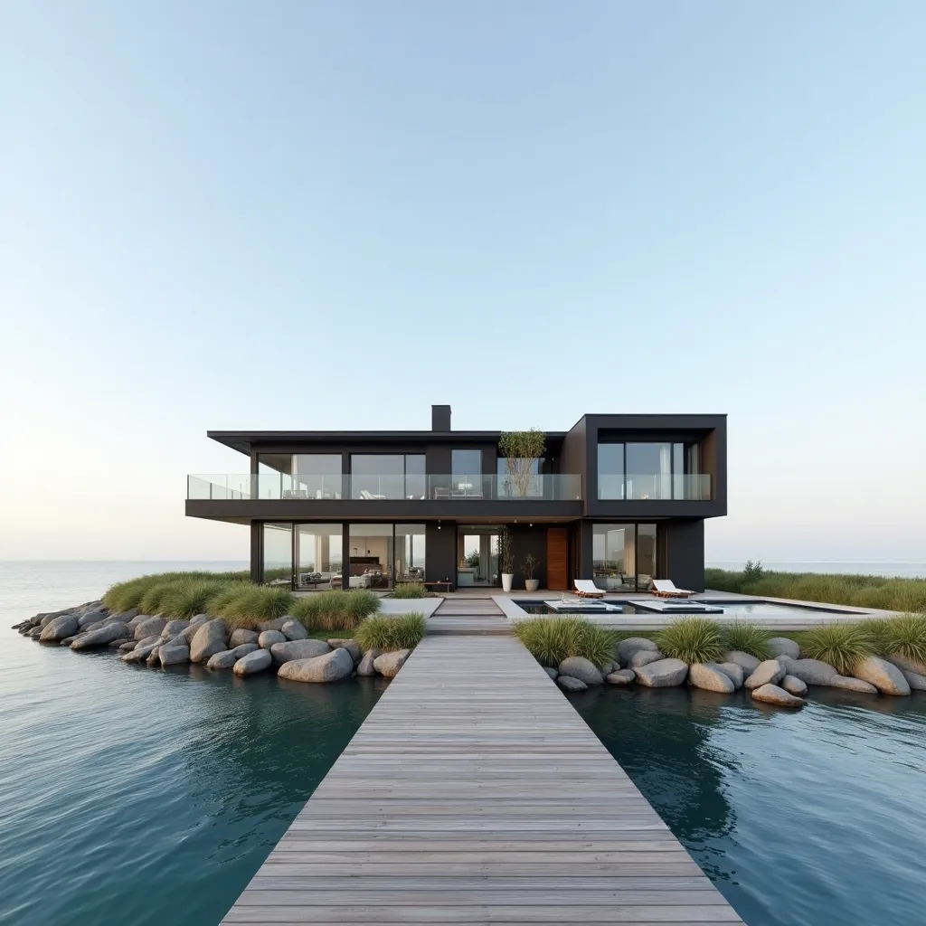 Modern Waterfront Villa